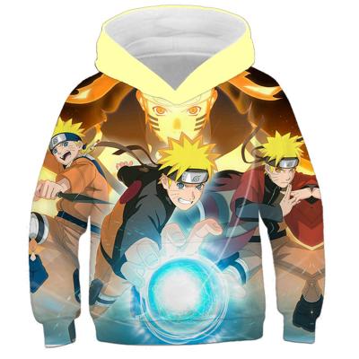 China 3D Pullover Printed Kids Hoodies Men Women Anime Long Sleeve Sweatshirt Cartoon Kids Clothes Hip Hop Streetwear Kids for sale