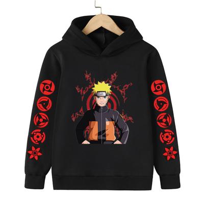 China Autumn Kids Clothes Kakashi Japanese Anime Boys Sasuke Costume Baby Boy Hoodies Cotton 2022 New Regular Children's Clothing for sale