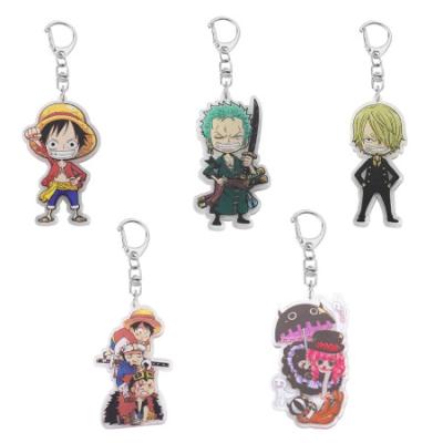 China ABS Fruit Basket Original Anime Key Chain For Women Men Commic Acrylic Character Bag School Pendants Key Chain Jewelry for sale