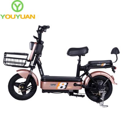 China China 350W 48V Steel Adult Electric Bike Electric Bicycle Y2-M Electric Bicycle for sale