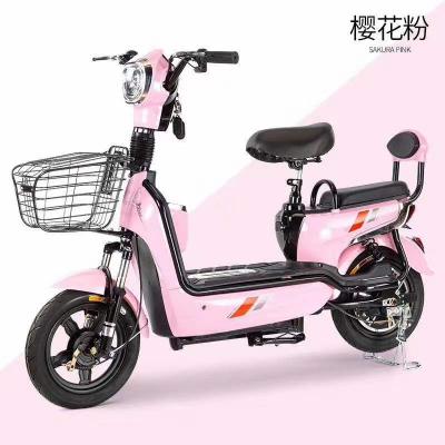 China Steel Factory Motorcycle Y2-GM Electric Bicycle Two Seat E Electric Bikes For Sale for sale