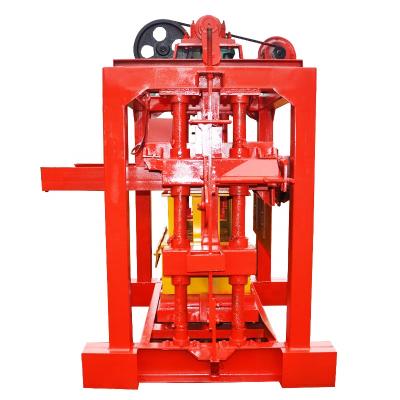 China Building Material Shops QTJ4-40 Small Hollow Block Machine For Block Business Direct Supplier for sale