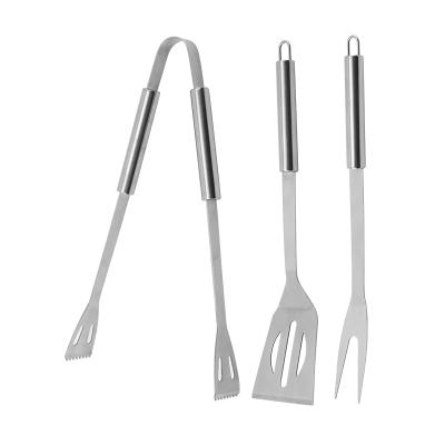 China Easily Cleaned 3Pcs Food Grade Stainless Steel Barbecue Grill Tool Kit With Low Price for sale