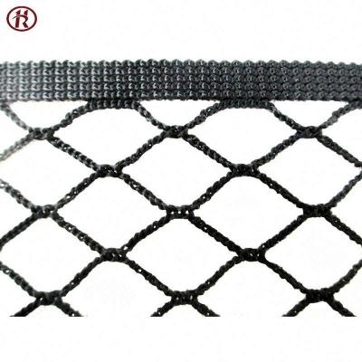 China For Cars Motorcycle Adjustable Cargo Net With Orange Plastic Hooks Cargo Strap Nets for sale