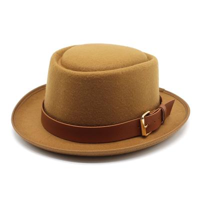 China Fashion Fashion Wholesale High Quality Wide Brim Vintage Jazz Fedora Hats For Women And Men Hot Sale Roll Up Wool Felt Fedora Hats for sale