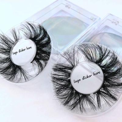 China Wholsale 25mm Mink Lashes Bulk Lasheswholesale Super Lightweight Soft Thin Lashes Fluffy Mink Eyelash Vendor for sale