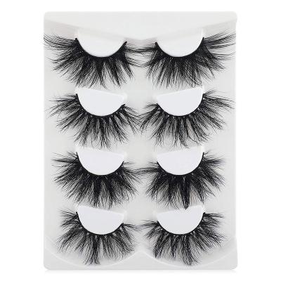 China Custom Wholesale 3d Mink False Eye Lashes Eyelash Packaging Set New Design Super Thin Soft Light 3d Mink Lashes Bulk Very Fluffy 25mm Lashes for sale