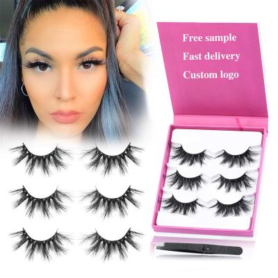 China Super Light Soft Thin Eyelashes with 25mm Magnetic Liquid Siberian Mink Eyelashes 3d Mink Eyelashes Real Mink Eyelashes for sale