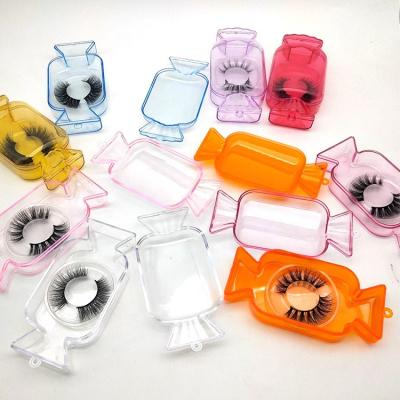 China Selected 3d silk sensitive natural durable mink eyelash seller false eye lashes with custom lashes box/case for sale