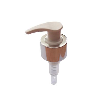 China Non Spill Aluminum-plastic 28/410 Hand Lotion Pump Dispenser for sale