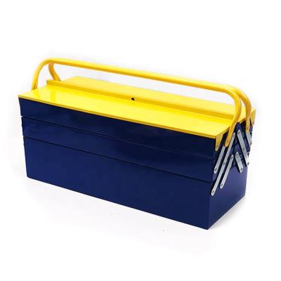 China Functional Tool Storage Box 5 Bucket Metal Tool Srorage Box With Tool for sale