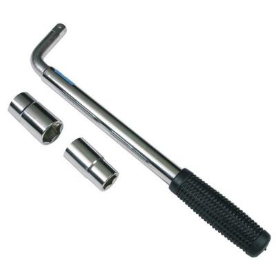 China Carbon Steel Retractable Tire Wrench Set L Type Telescopic Widening Hook Wrench Wheel Socket Wrench for sale