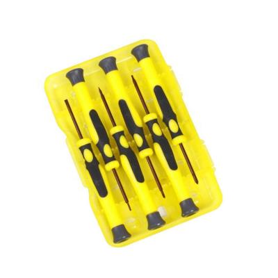 China 6PCS Removable Precision Screwdriver Set Toolbox Manufacturer Electronic Repair Tool for sale