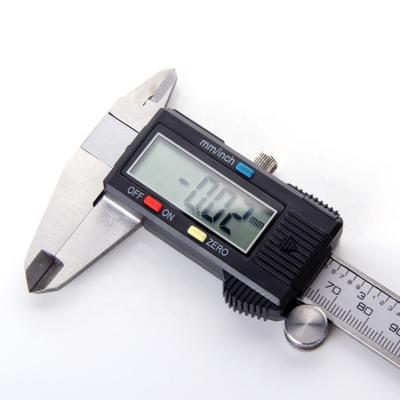 China Stainiess Digital Vernier Caliper Ruler Steel Measuring Tools Good Quality Stainless Steel For Carpenters for sale