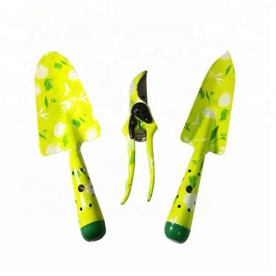 China Best Selling High Quality Chinese Garden Gardening Tool Kit Boxed Shears And Shovel Floral Garden Tools For Ladies for sale