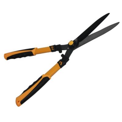 China Professional Anti-skid Handle Garden Tool Hedge Shear Pruners and Pruning Cutter Garden Tool with PVC Handle for sale