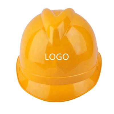 China Hard Hat Working Safety Helmet Industrial Protective Device Plastic Cheap Protective Work Hard Hat for sale