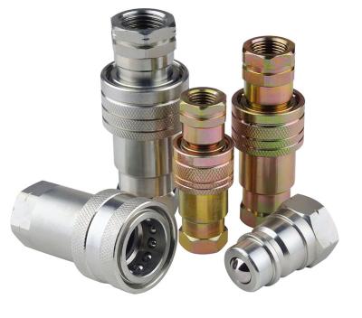 China ISO5675 Construction Machinery Quick Release Hydraulic Coupler QRC Quick Connect Coupling for sale