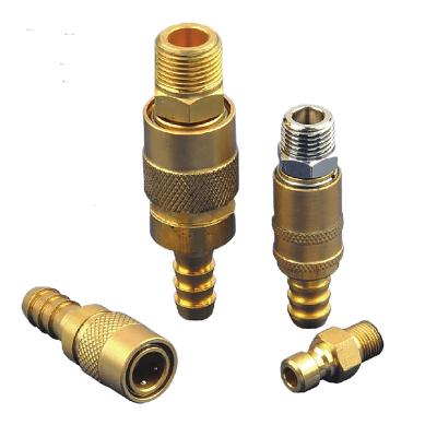 China pneumatic moldmate brass quick coupler mold small coolant line for sale