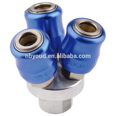 China Building Material Stores Pneumatic Quick Diverse Coupler for sale