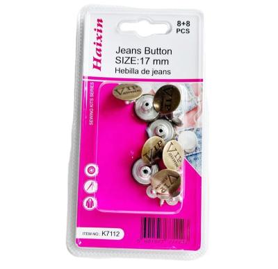 China Hot Selling Accessories Buttons Household Jeans Sewing Wholesale Sewing Button Accessory Set In Puffiness for sale