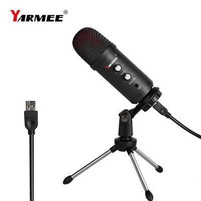 China USB microphone Skype meeting computer USB microphone condenser microphone YouTube studio microphone YR06 for sale