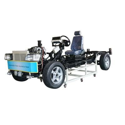 China Easy Operation Front Drive Transmission System Training Platform Auto Driving Car Chassis for sale