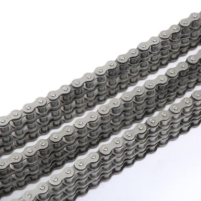 China Building Material Stores Stainless Steel Roller Chains For Transmission 10A Industrial Single Row And Double Row Roller Chains for sale