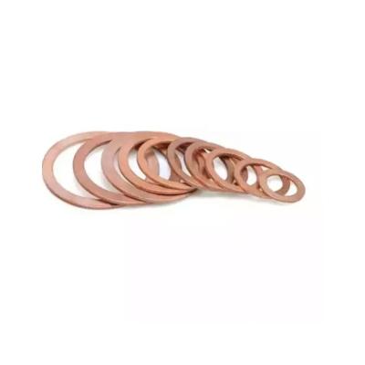 China Retaining ring china Manufacturer Price Popular Product Round True Color Ring Gasket Copper Gaskets for sale