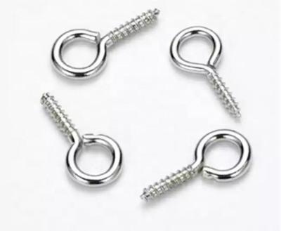 China Stainless steel China Custom Sizes high-quality Zinc-plated China supplier original small eye screw for sale