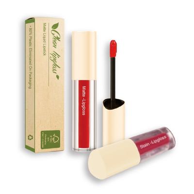 China Eco Smudgeproof Waterproof Long Lasting Clear Lip Gloss Beauty Liqgloss for sale