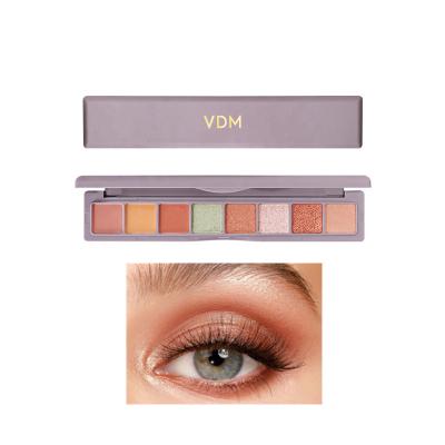 China Waterproof 8 Colors DIY High Clear Beauty Eyeshadow Palette Waterproof Dye Makeup Pallett Eyeshadow Palettes for sale