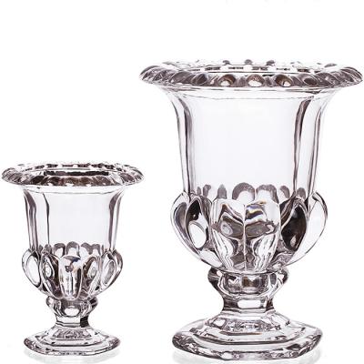 China ECO-frendly Wholesale Colorful Decor Design Glass Vase Wedding Home Centerpiece for sale