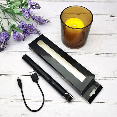 China Wholesale Minimalist USB Rechargeable Lighter Long For Candle BBQ Specialty Candle Lighter Electric Arc for sale