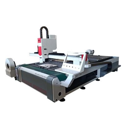 China 1KW 2KW 3KW 4KW 3015 Series CNC Fiber Laser Automated Loading Cutting Machine And Plasma Cutter for sale