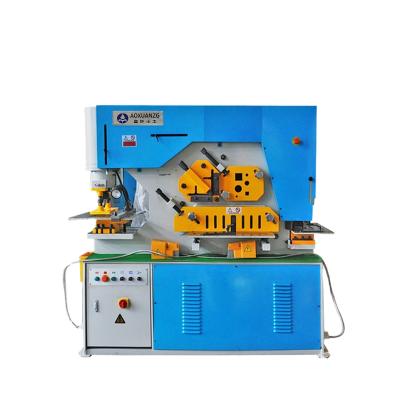 China Restaurant Q35 series punch and machine steel metal iron worker hydraulic combined shear tool for sale for sale