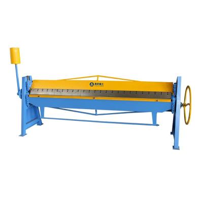 China Steel sheet bending sheet metal press manual brake good quality, hand use bending machine, edge bending machine for carbon plate bend forming for sale