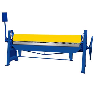 China Factory direct sale steel sheet flange manual press bending brake, TDF metal plate bending machine, hand use edge folder for stainless steel sheet for sale