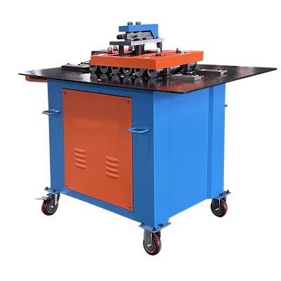 China food & Beverage Factory Multi-Function Locking Beading Machine Steel Metal Air Duct Making Tools 7 Design Pittsburgh Site Machine for sale