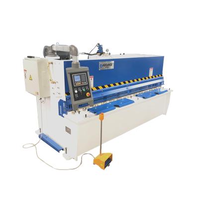 China Sheet Metallurgy QC12K 4mm*2500mm Metal Plate Swing Hydraulic Beam Shear Machine For Sale for sale