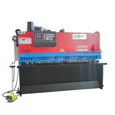 China Sheet Metallurgy Machine Hydraulic Strapping Shear QC11Y-4X2500 Shearing Machine with Cabinets from Schneider Electric for sale