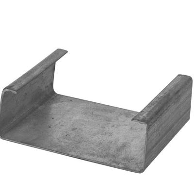 China Construction steel bar 16ga u c channel for sale