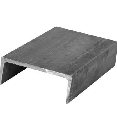 China Building frame shaped pfc standard astm uk tfc channel steel u channel s355 s275 for sale