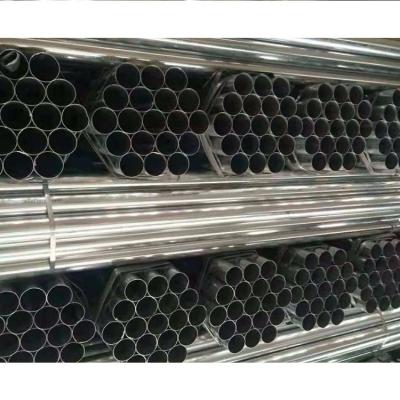 China Construction Galvanized Tube 6mm Ms Round Steel Pipe for sale