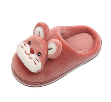 China Winter thermal fashion new cute cartoon children's cotton slippers boys and girls indoor comfortable warm non-slip slippers for sale