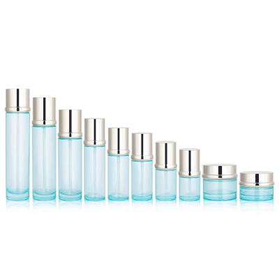 China Eco-friendly Recyclable Wholesale 10ml 15ml Frosted Color Cosmetic Tube Container GlassFoundation Liquid Packing Bottle 50ml With Wand Pump Sprayer for sale