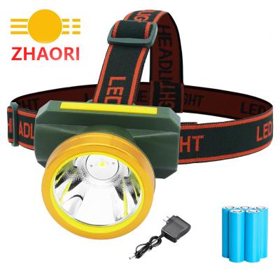 China Best LED Torch Mine Emergency Camping Amazon Cave Climbing Rechargeable Safe Headlamp Small Miner Running Light for sale