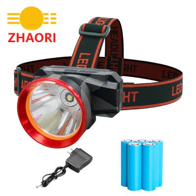 China Camping Fishing Rise Running Camouflage Black Mini Rechargeable Miner Lamp Hunting Fishing Outdoor LED Headlight for sale