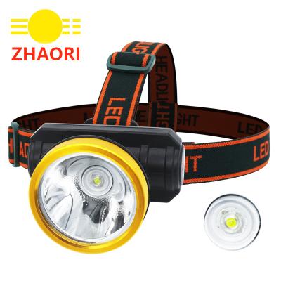 China Rise Camping Fishing Current Factory Outlet 18650LED Running Adjustable Light USB Rechargeable Camping Waterproof Headlamp for sale