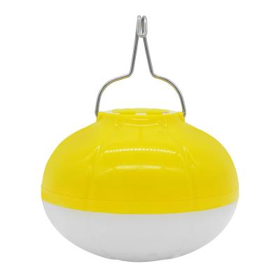 China Multifunctional Camping Lantern Factory Wholesale Round Yellow Hook Led Portable USB Rechargeable Camping Lamps New Lighting Outdoor Camping Lights for sale